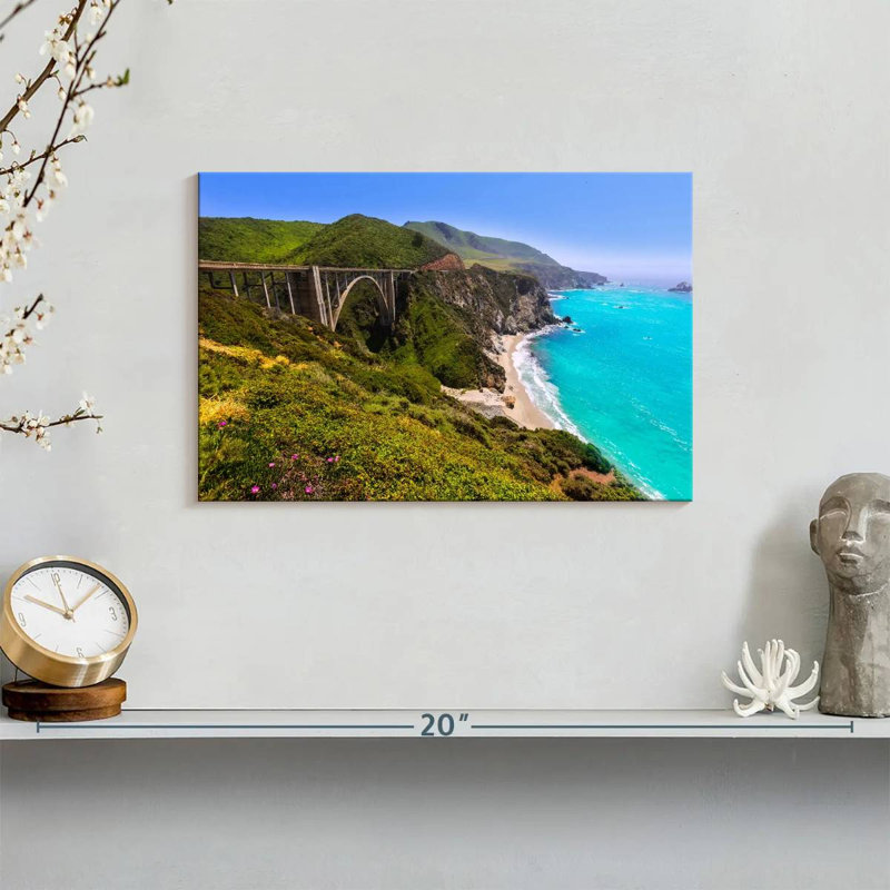 Lilie Scenic Bixby Creek Bridge, H 8 po x l 12 po