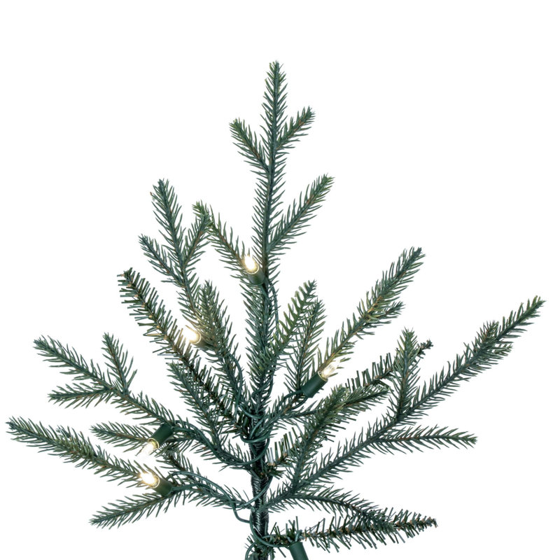 Lighted Christmas Tree, 7.5' H