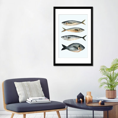 " Four Fish I " by Emma Scarvey