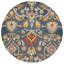 Tapis floral en laine touffeté à la main Haimes-2060022642-2124983521