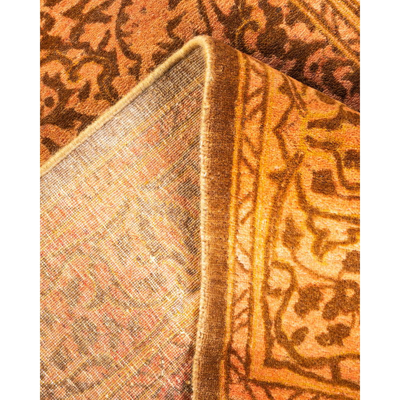 Classic One-of-a-Kind 2'7" x 9'10" Hand Knotted Area Rug