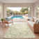 Nourison Aloha Ivory Sage Farmhouse Rug
