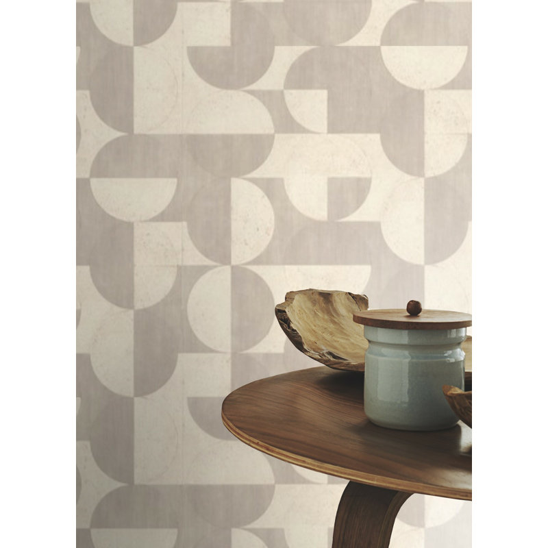Rouleau de papier peint L 33 pi x l 20,9 po Aniha, Neutre