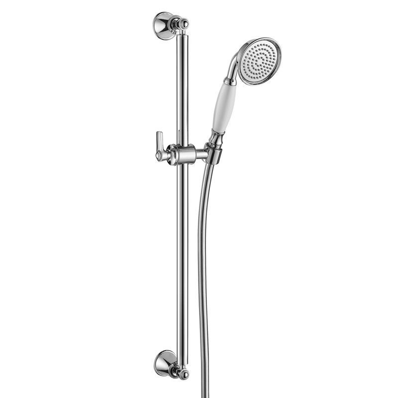 Urswicke Rain Slide Bar Shower Head, Chrome