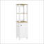 Armoire à linge à 4 tablettes-523185428
