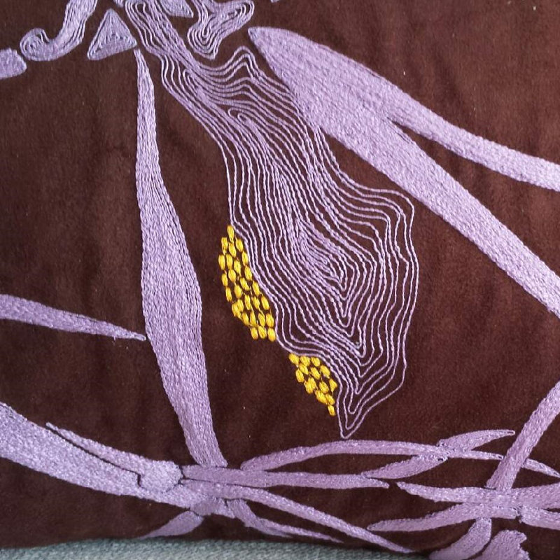 Miceli Floral Square Throw Cushion