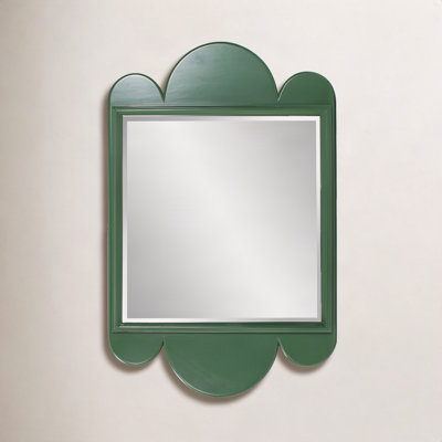 Scalloped 24" Mirror