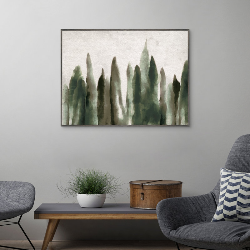 Abstract Forest By Willowbrook Fine Art Framed Wall Art