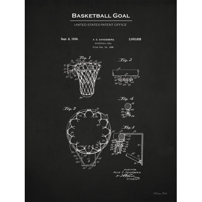 Impression sur toile «Basketball» par Susan Ball
