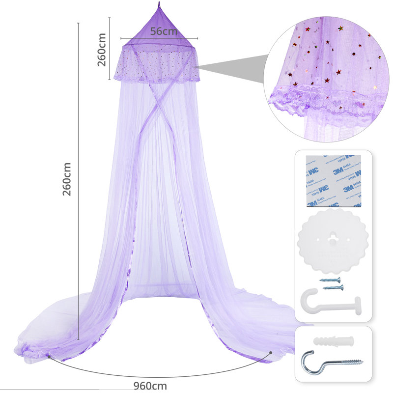 Bed Canopy, Purple