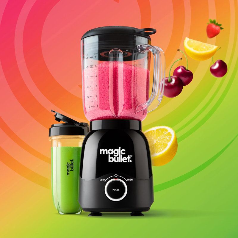 Mélangeur Magic Bullet 48 oz, noir mat