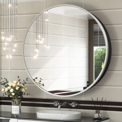 Pharmacie murale ronde avec tablettes Gervon