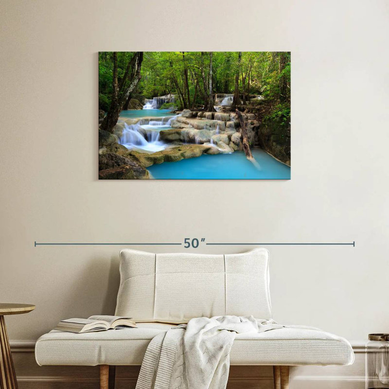 Kerrick Erawan Waterfall Wonder, H 24 po x l 36 po