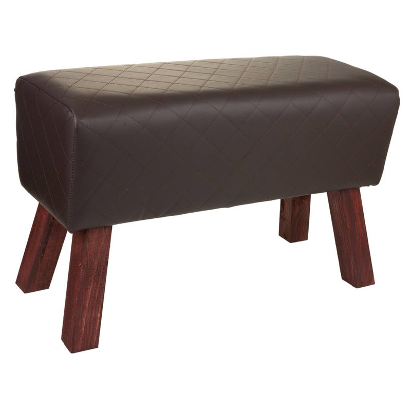 Manufactured Wood Accent Stool, Brown