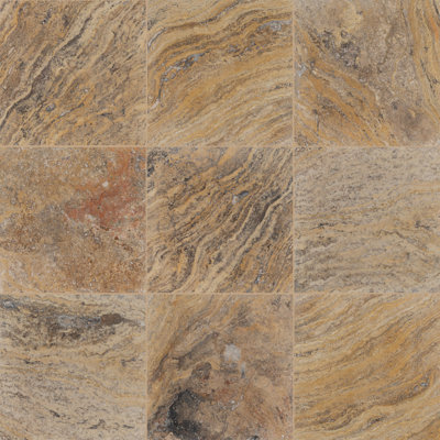Marzana Aurelia 18 in. x 18 in. Honed Travertine Floor and Wall Tile
