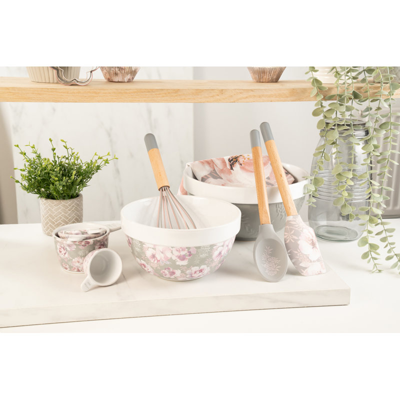 Catherine Lansfield Dramatic Floral Silicone Spoon