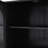 47.25" Four-Door Glass Wall Cabinet Storage, Wall-Mounted,Suitable For Kitchen, Living Room, Bathroom(Black)-2121149113
