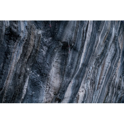 Limestone Mountain, Alps - Wrapped Canvas Print