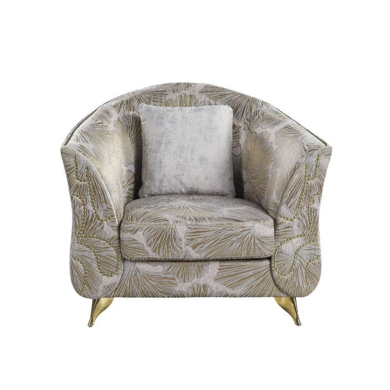 Fauteuil demi-tonneau de 41 po de largeur