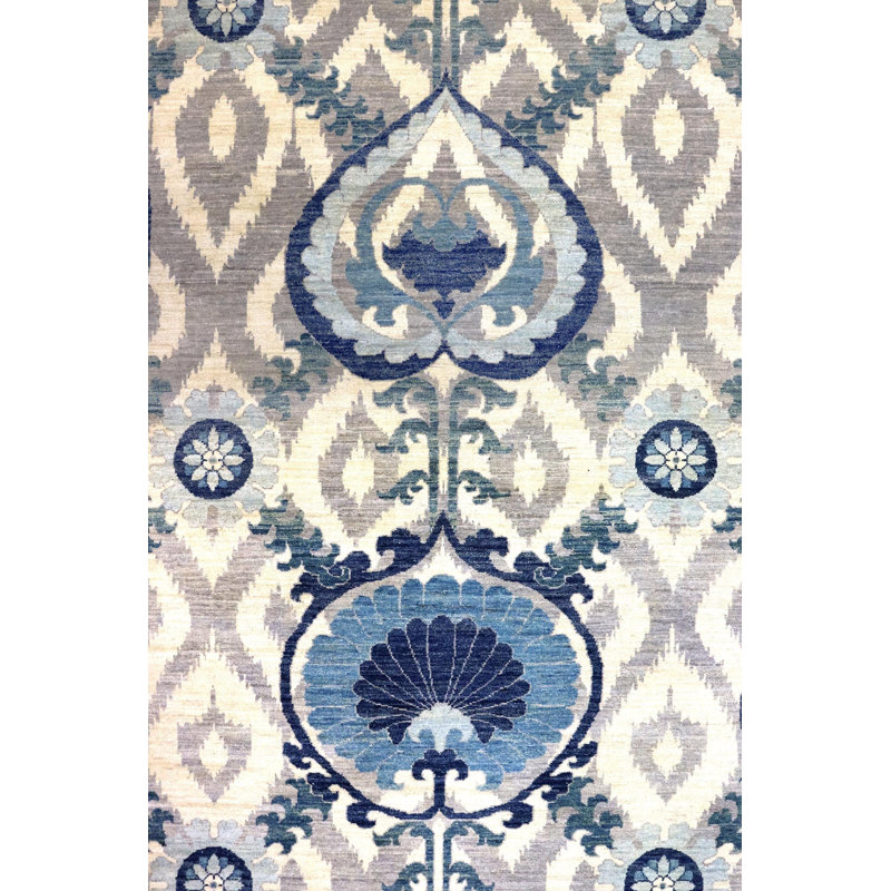 Suzani One-of-a-Kind 8'2" X 9'11" Area Rug