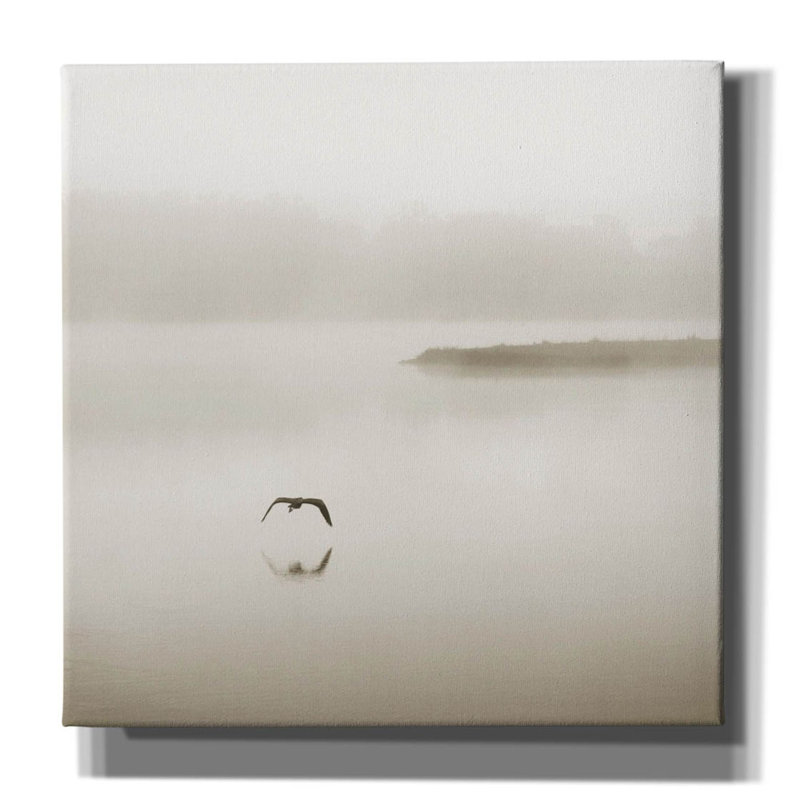 «Silence» par Nicholas Bell, reproduction d'art sur toile tendue, H 37 po x l 37 po x P 1,5 po