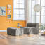 Chaise longue simple avec repose-pieds-1977232618