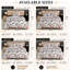 Bliss Complete Bedding Set Floral Pink Duvet Cover Fitted Sheet With Matching Pillow Case-119317758