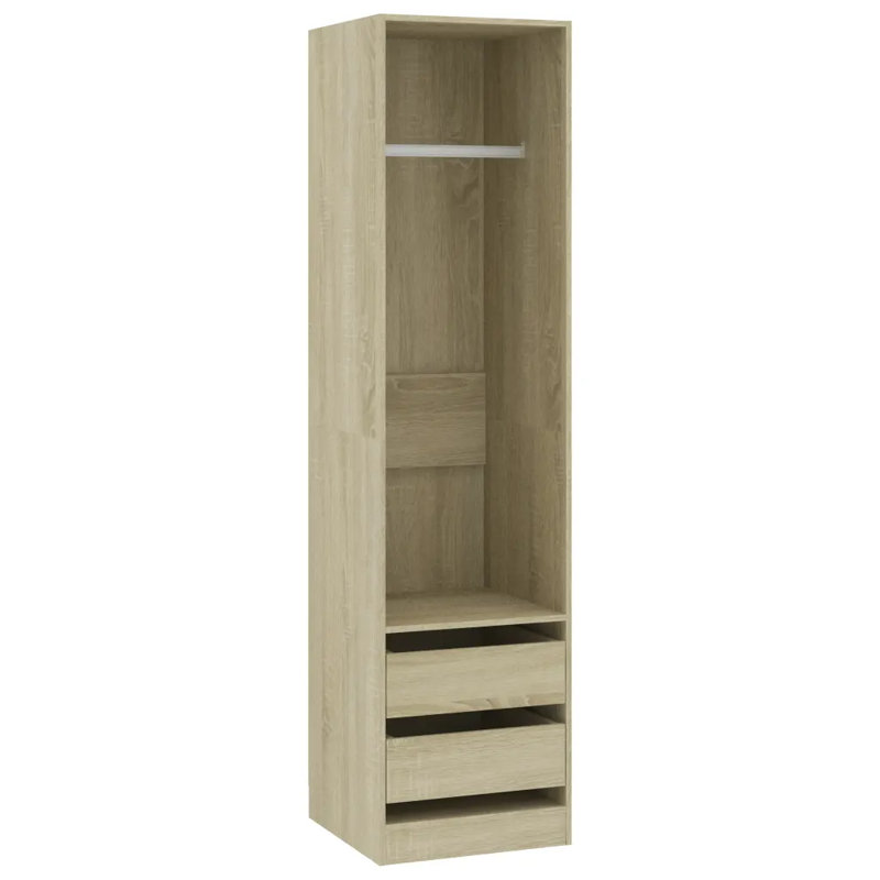 Edela Manufactured Wood Wardrobe, Oak