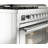 ILVE Professional Plus II 48 Dual Fuel Range, 5 Sealed Burners, Griddle (RAL)-98168221-98168235