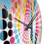Horloge murale rayée Vibrant Serenity-101235208