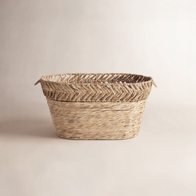 Handwoven Seagrass Storage Basket