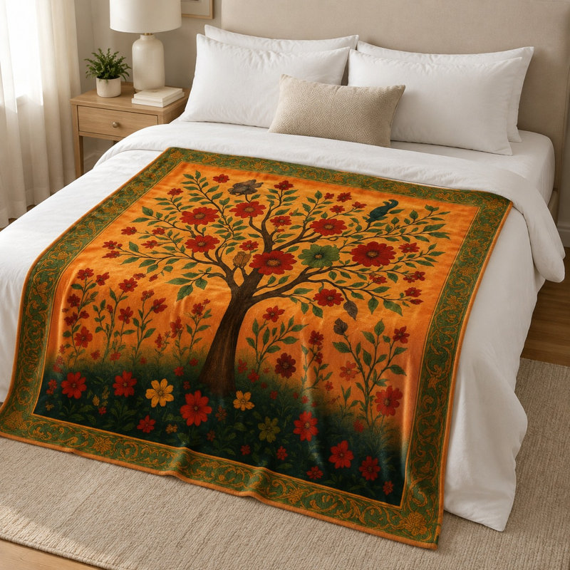 Jeté en flanelle Cozy Cozy, L 80 po x l 60 po