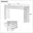 Entryway Table With Fluted Design-1944360736