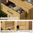  31.5''W Farmhouse 5-Drawer Dresser For Bedroom, 47'' Tall Storage Chest Organizer for Closet