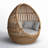Mini - Outdoor Beige + Wicker Lounge Bed