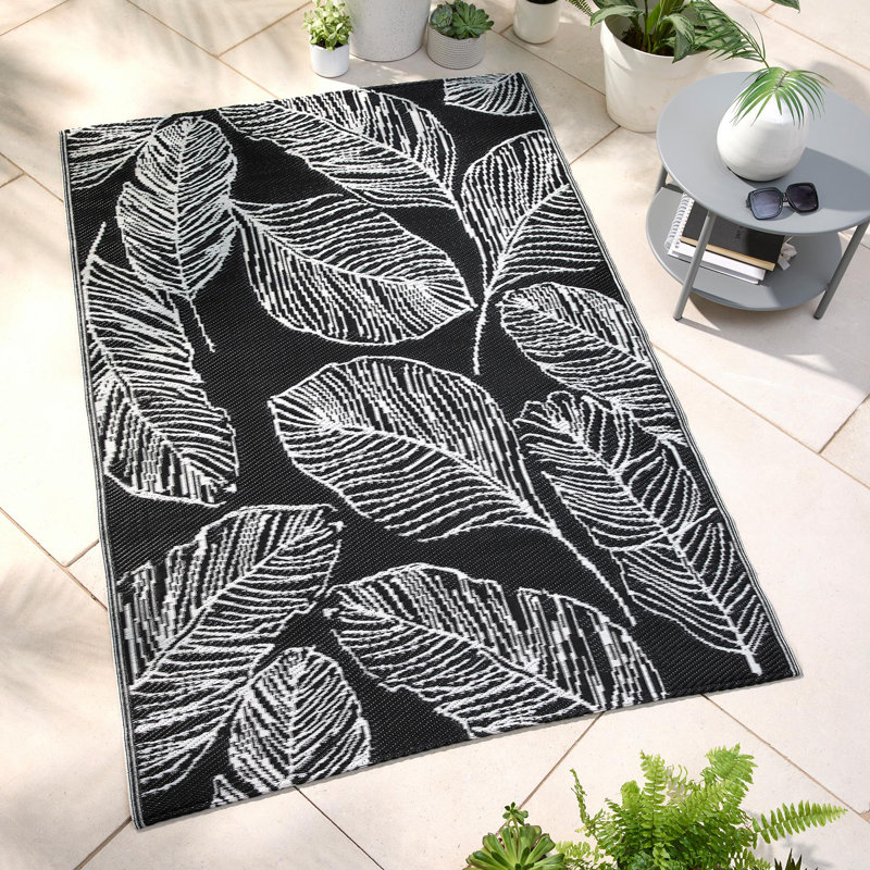 Matteo 100% Polypropylene Picnic Blanket, Black