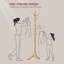 Rubber Freestanding 10 - Hook Coat Rack-47950123