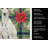 White Whippet Christmas PoinsettIas Kitchen Towel-2080584097