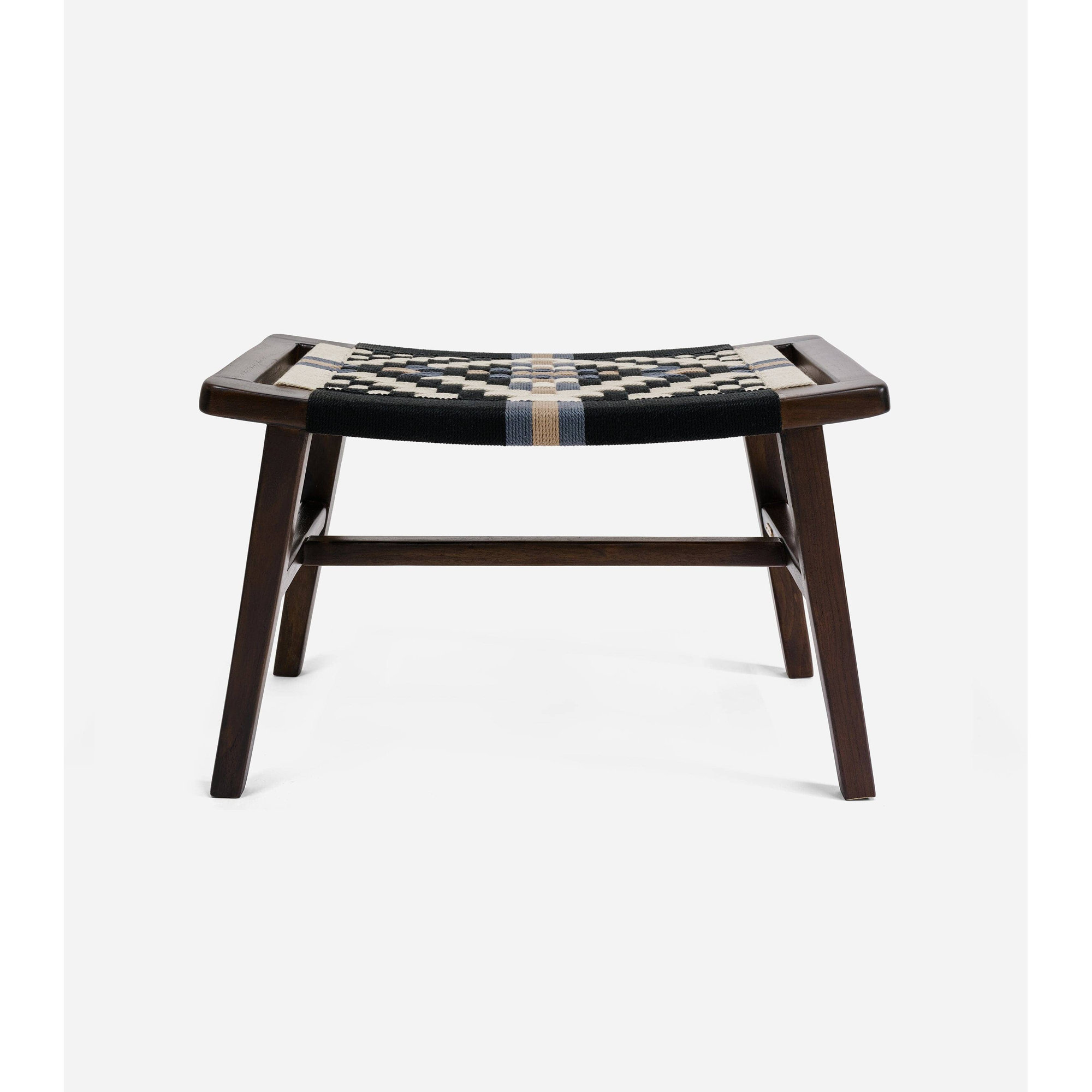 Masaya Upholstered Ottoman, Coffee, Coffee Colonial