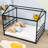 Caslin Metal Canopy Bed-1347137874