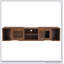 Meuble télé Mid-Century en noyer avec table extensible Morden