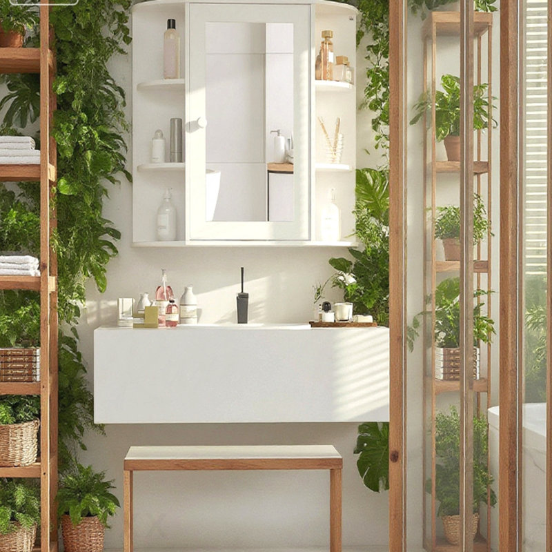 Miroir d'appoint pour salle de bain