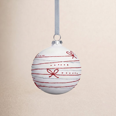 5" Glass Bauble