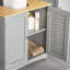 Shrewsbury Grey Under Sink Bathroom Cabinet-122000248