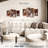 Brampt Elephant On Wood Texture-108802682