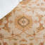 Floral Area Rug in Cream/Golden-722689002