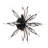 Orbital 4-Light Semi-Flush Wall Sconce/Ceiling Light - Carbon-1527972102