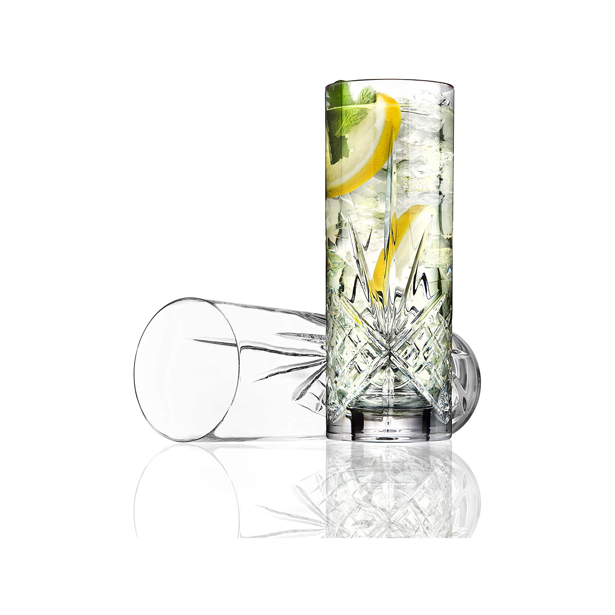 Dublin Crystal Highball Glass 12oz