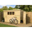 Shiplap Pent Wooden Shed-120960205