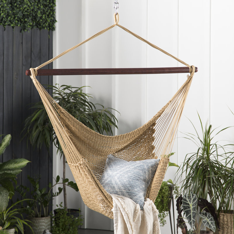 Artesha 1 Person Chair Hammock, Tan
